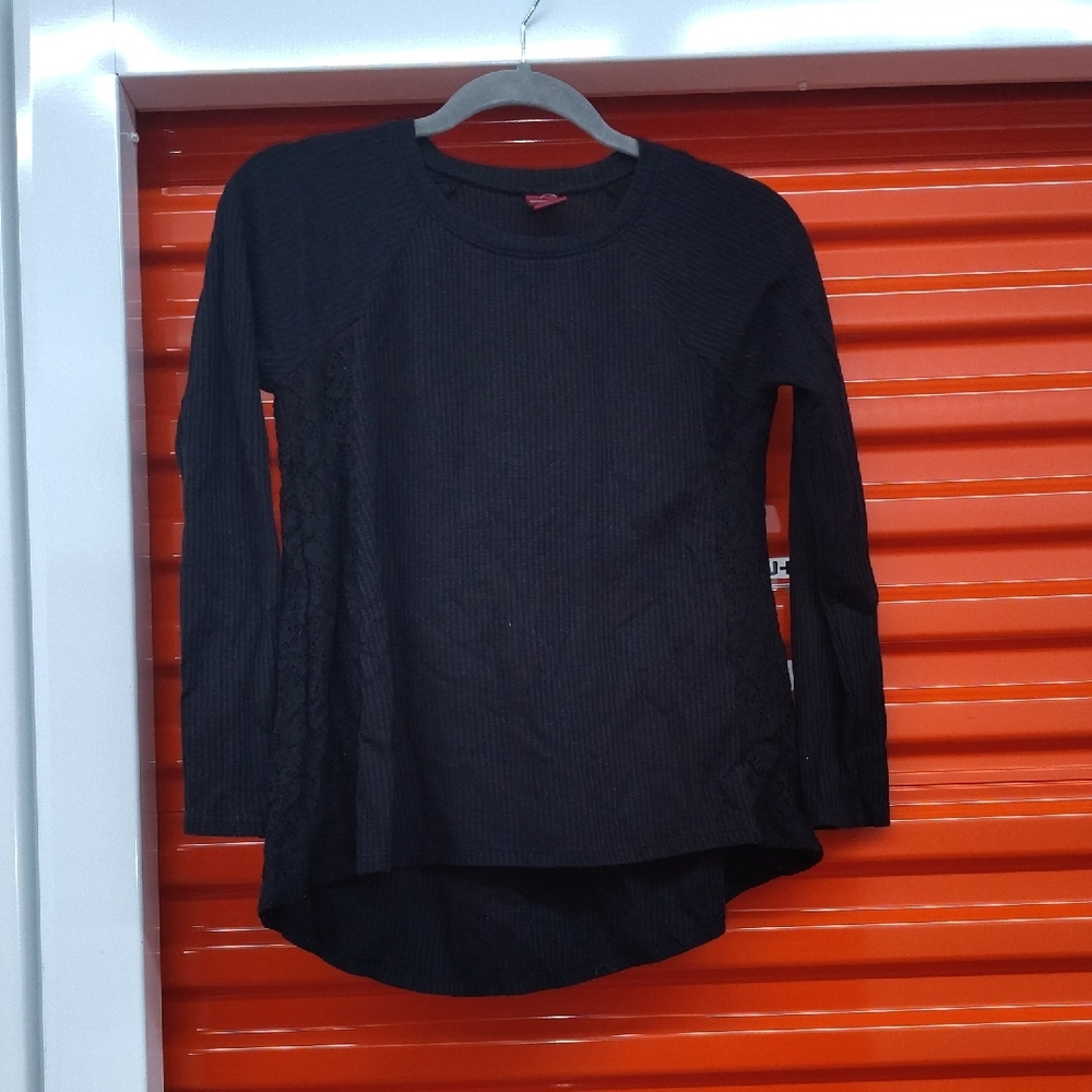 Black Long Sleeve Women's Top